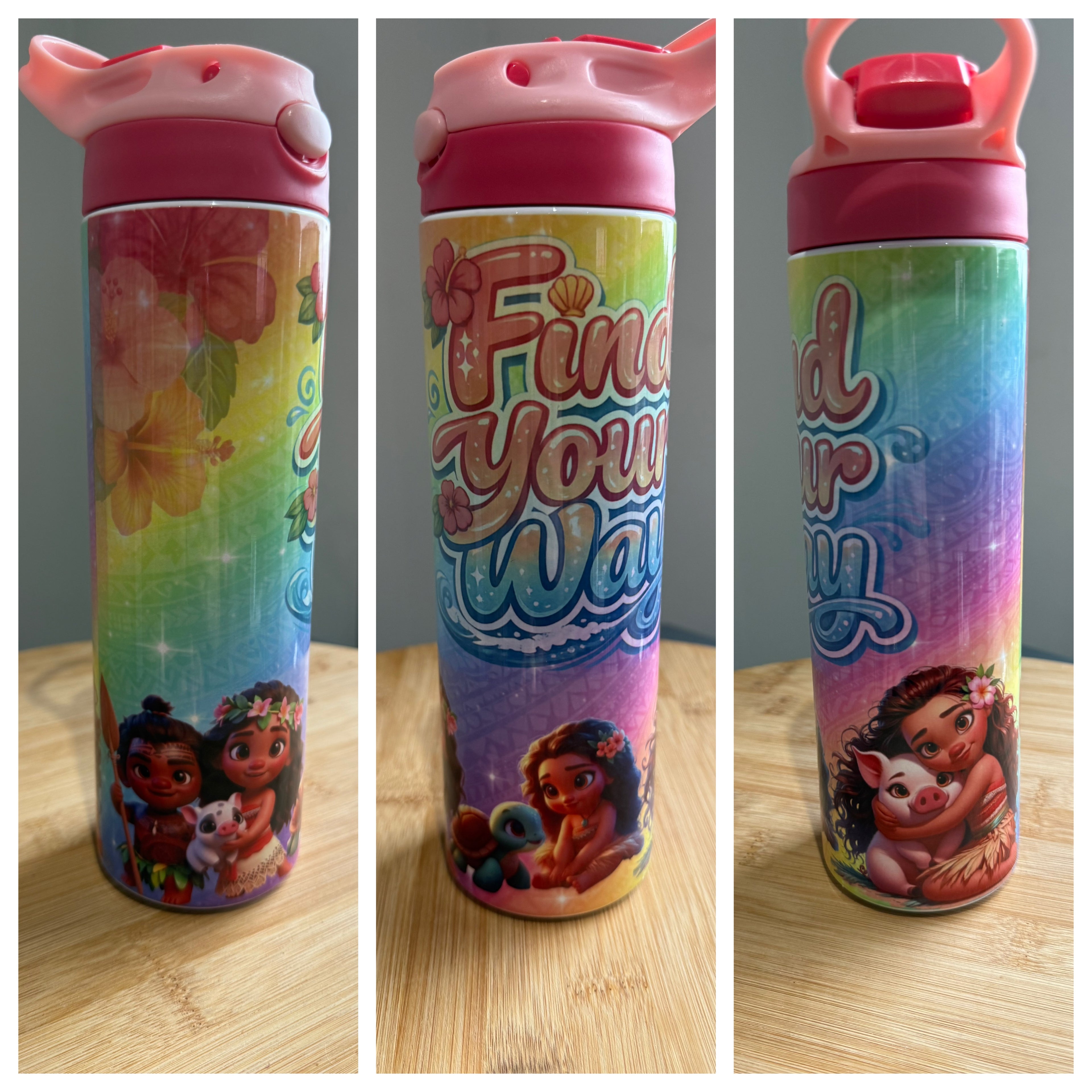 Kids customised drink bottles