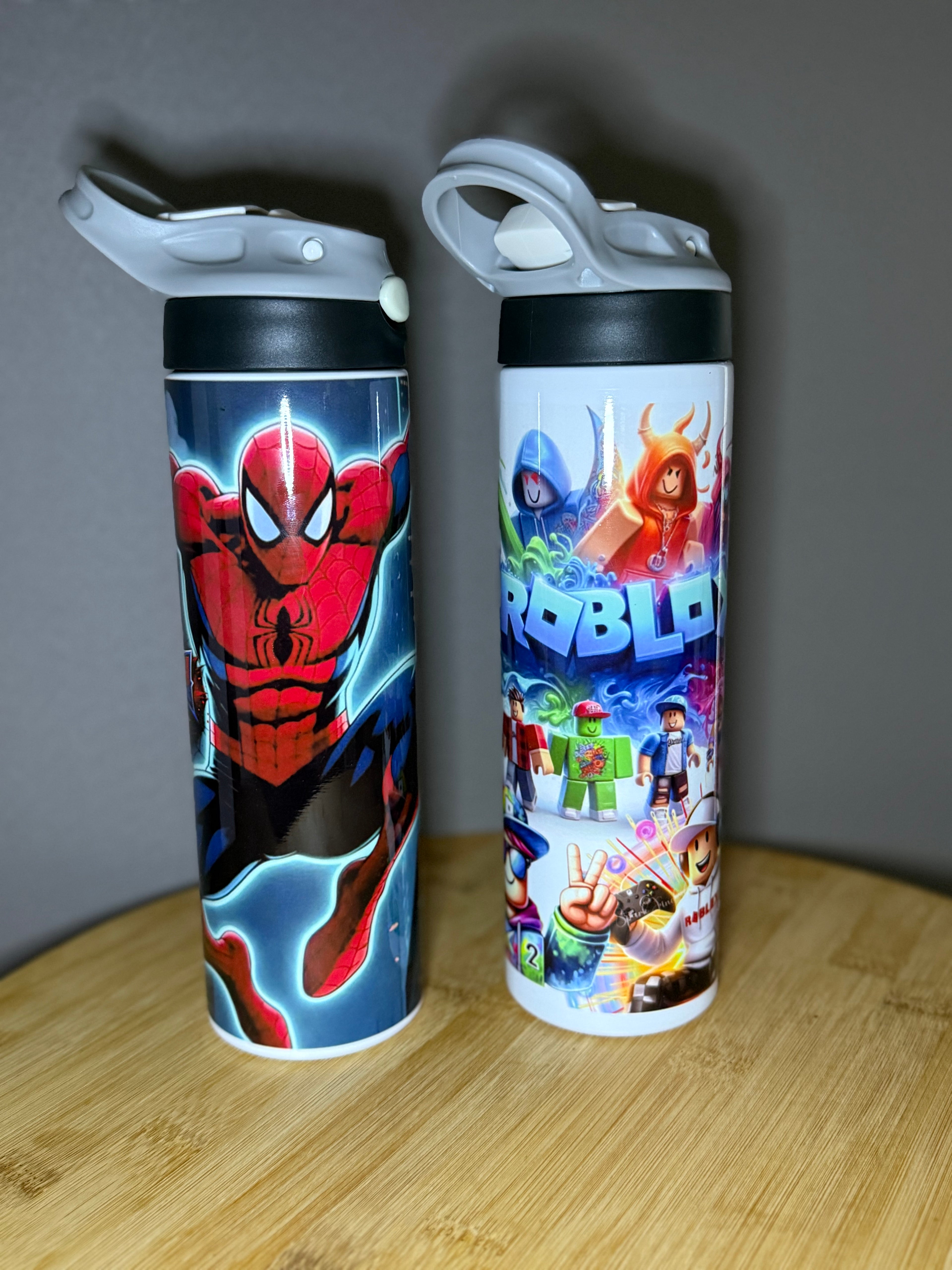 Kids customised drink bottles